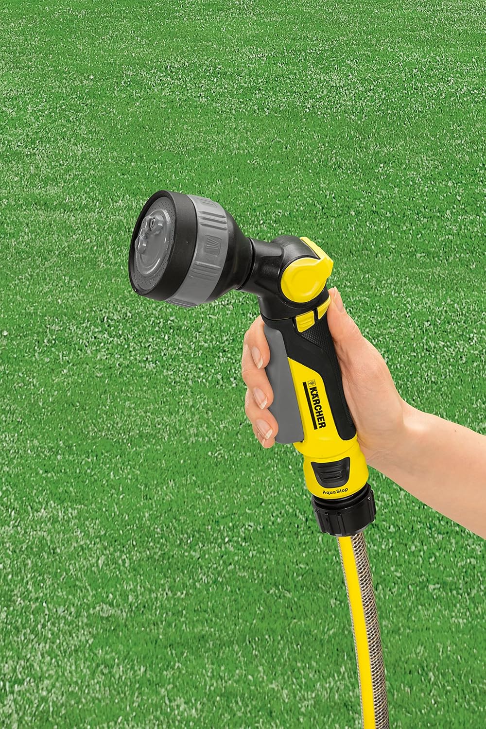 Karcher 2.645-269.0 19.2 x 7.0 x 16.2 cm Multi-Functional Spray Gun Plus - Yellow/Black/Grey