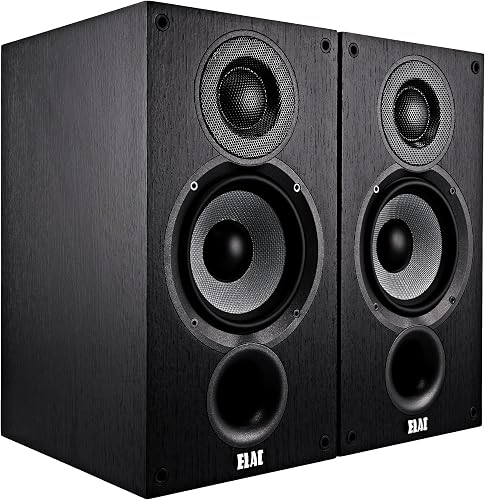 ELAC Debut 2.0 B5.2 Paire d'enceintes d'étagère Noir