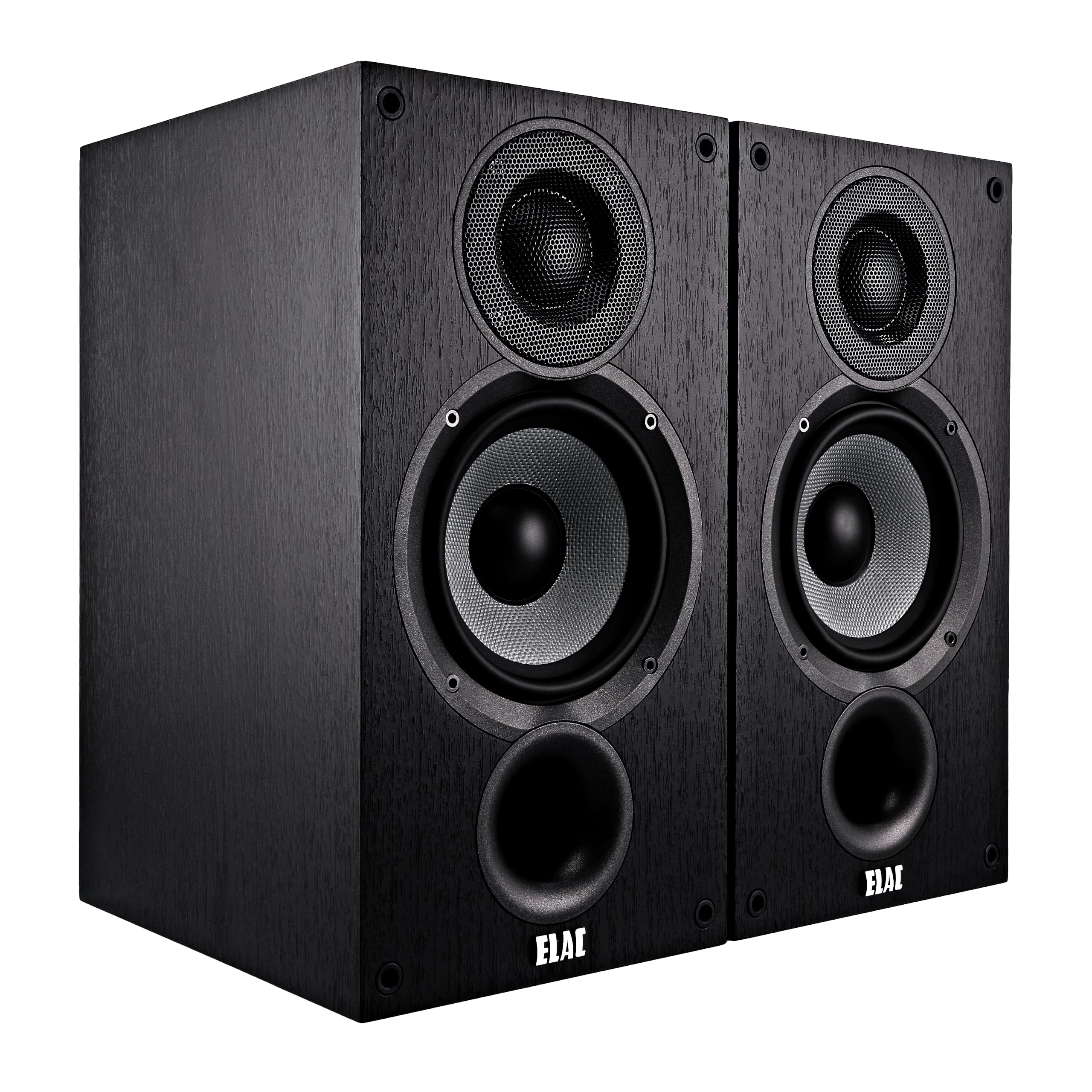 ELAC B5 2ウェイスピーカー ブラック Amazon.com: ELAC Debut 2.0 B5.2 Bookshelf Speakers, Black (Pair