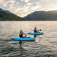 Vista 10 de Lifetime Kayak juvenil cadete, remo incluido