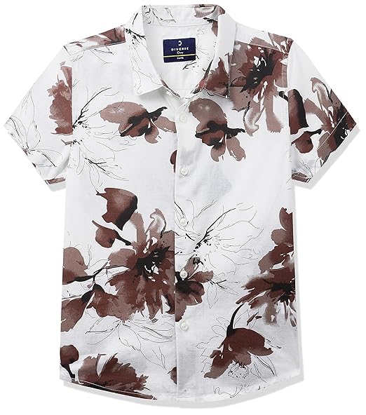 Diverse Boy's Slim Fit Casual Shirt