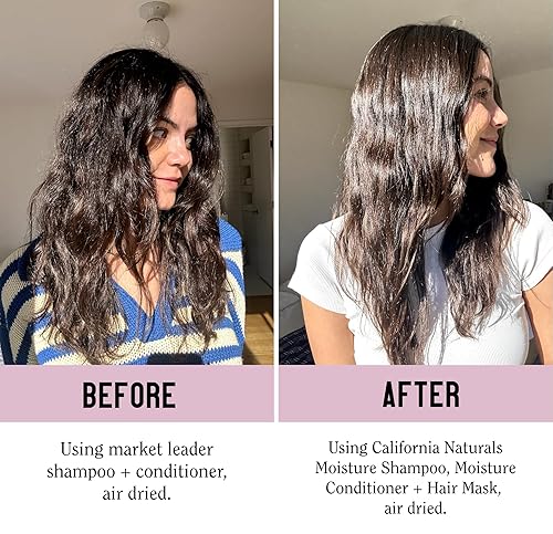Miniatura 5 de California Naturals Mascarilla reparadora profunda, sin parabenos ni sulfatos, acondicionador profundo para cabello seco y dañado, náutico, vegano,