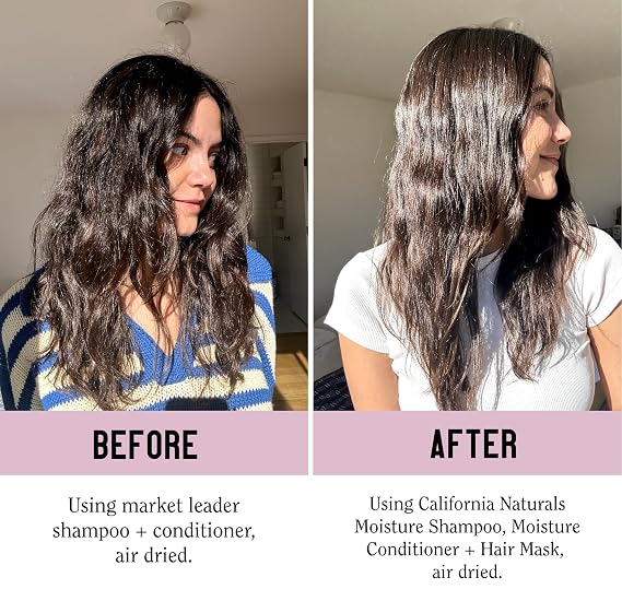 California Naturals Deep Repair Hydrating Hair Mask & Smoothing Leave-in Conditioner Set