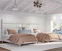 Vista 123 de Jaxx Panelist - Cabecero acolchado moderno, juego de 4 paneles para montar en la pared (cada uno de 11.25 x 38 pulgadas), tamaño King