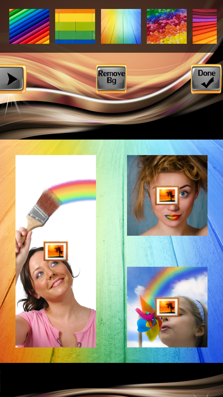 Rainbow Colors Collage - App on Amazon Appstore