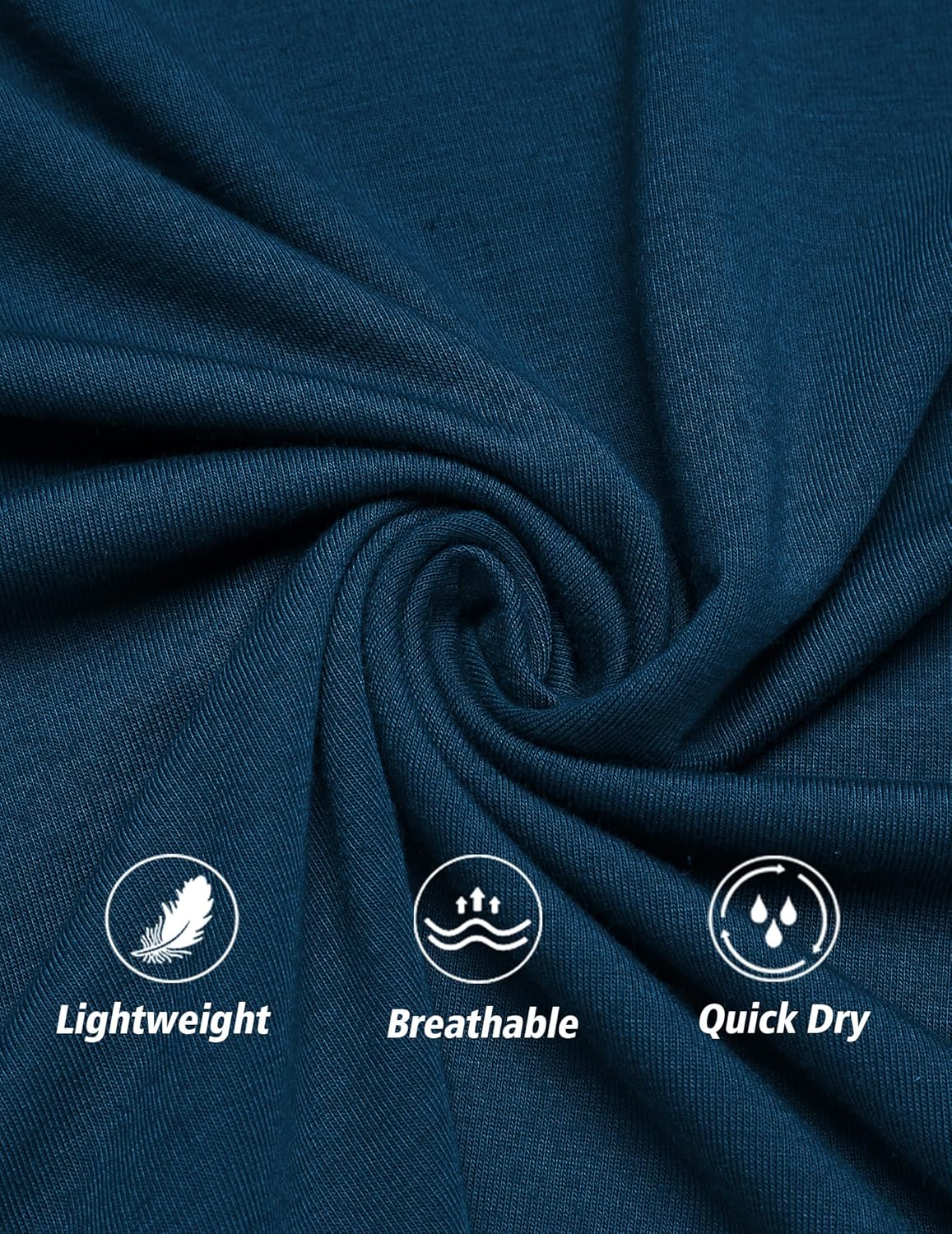 COOFANDY Men's 3 Pack Workout Tank Tops Gym Sleeveless Shirts V Neck Bodybuilding Muscle Tee Shirt - Image 5