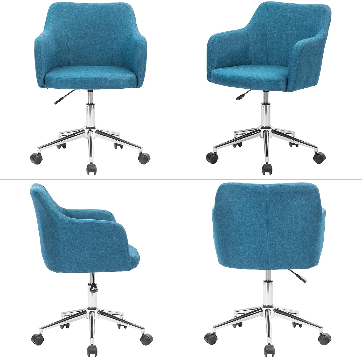 Buy Kcream Home Velvet Office Desk Chair Accent Swivel Office Chair With Wheels Soft Comfortable Living Room Chair With Mid Back Adjustable Upholstered Computer Chair 005 Blue Online In Indonesia B097d8tzls Buy Kcream Home Velvet Office Desk Chair Accent Swivel Office Chair With Wheels Soft Comfortable Living Room Chair With Mid Back Adjustable Upholstered Computer Chair 005 Blue Online In Indonesia B097d8tzls