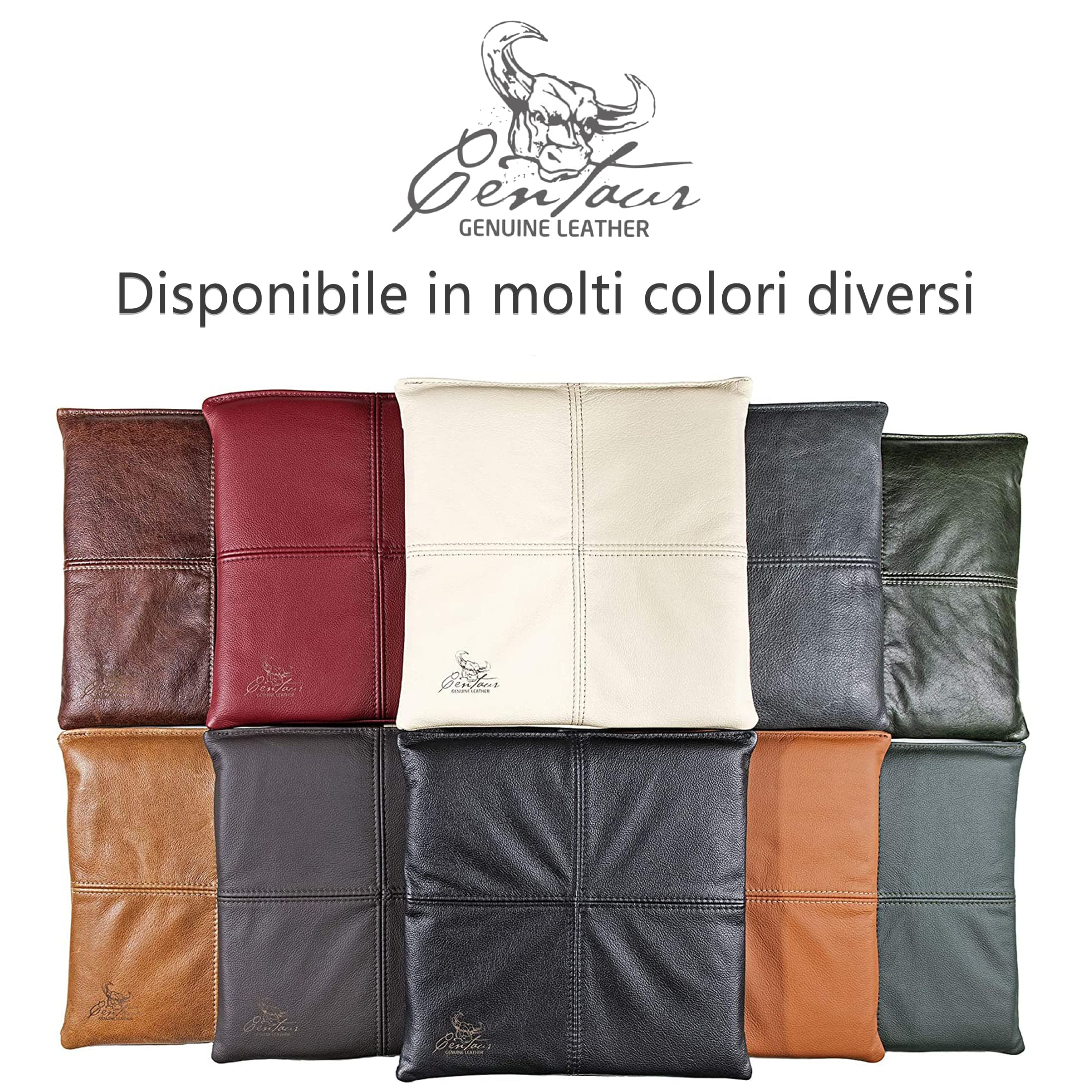 Centaur Lederzuschnitte aus echtem Rindsleder - 100% qualitätsgeprüfte Lederhäute - kein Restleder (Basaltgrau, 62x42cm) 0,8-1mm Starkes Lederstück
