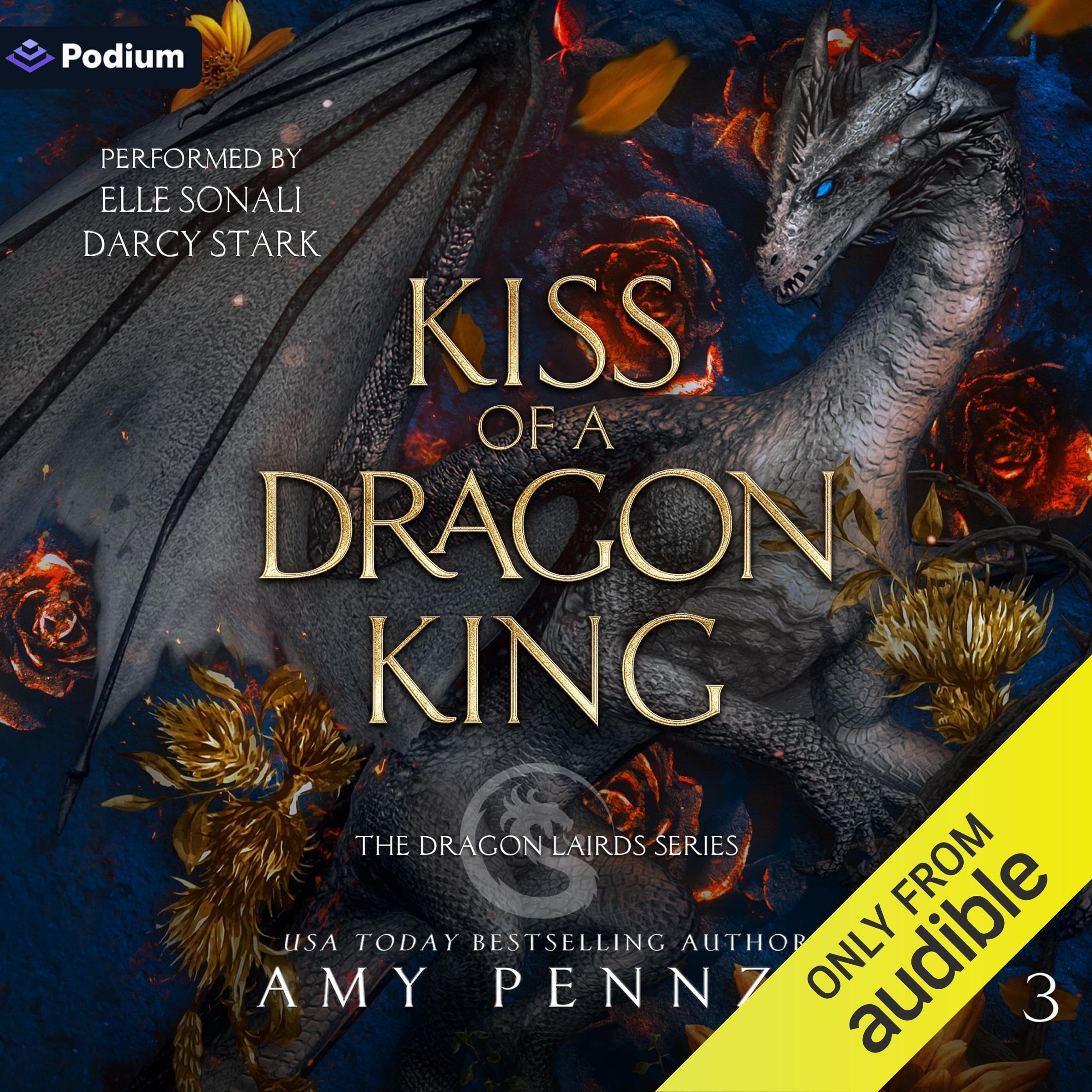 Cover art for Kiss of a Dragon King