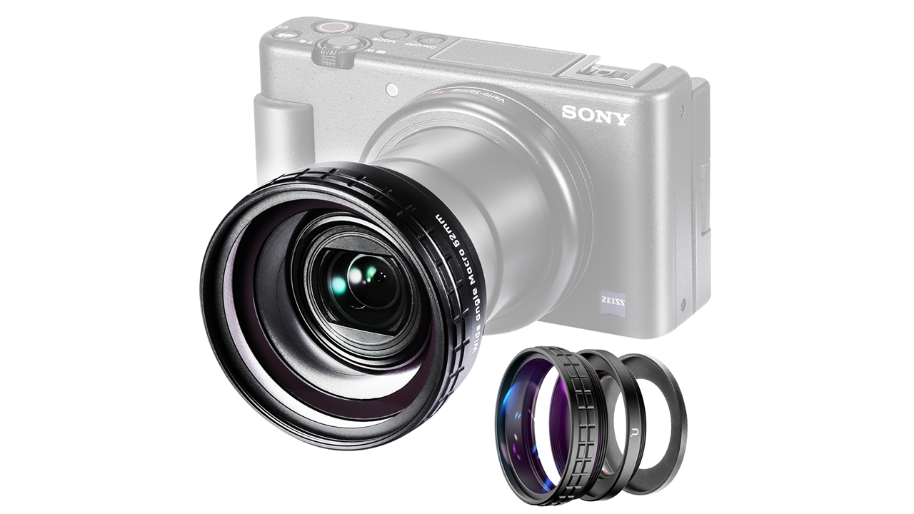 Objectif Grand Angle pour Sony ZV1, ULANZI WL-1 Grand Angle 18 mm