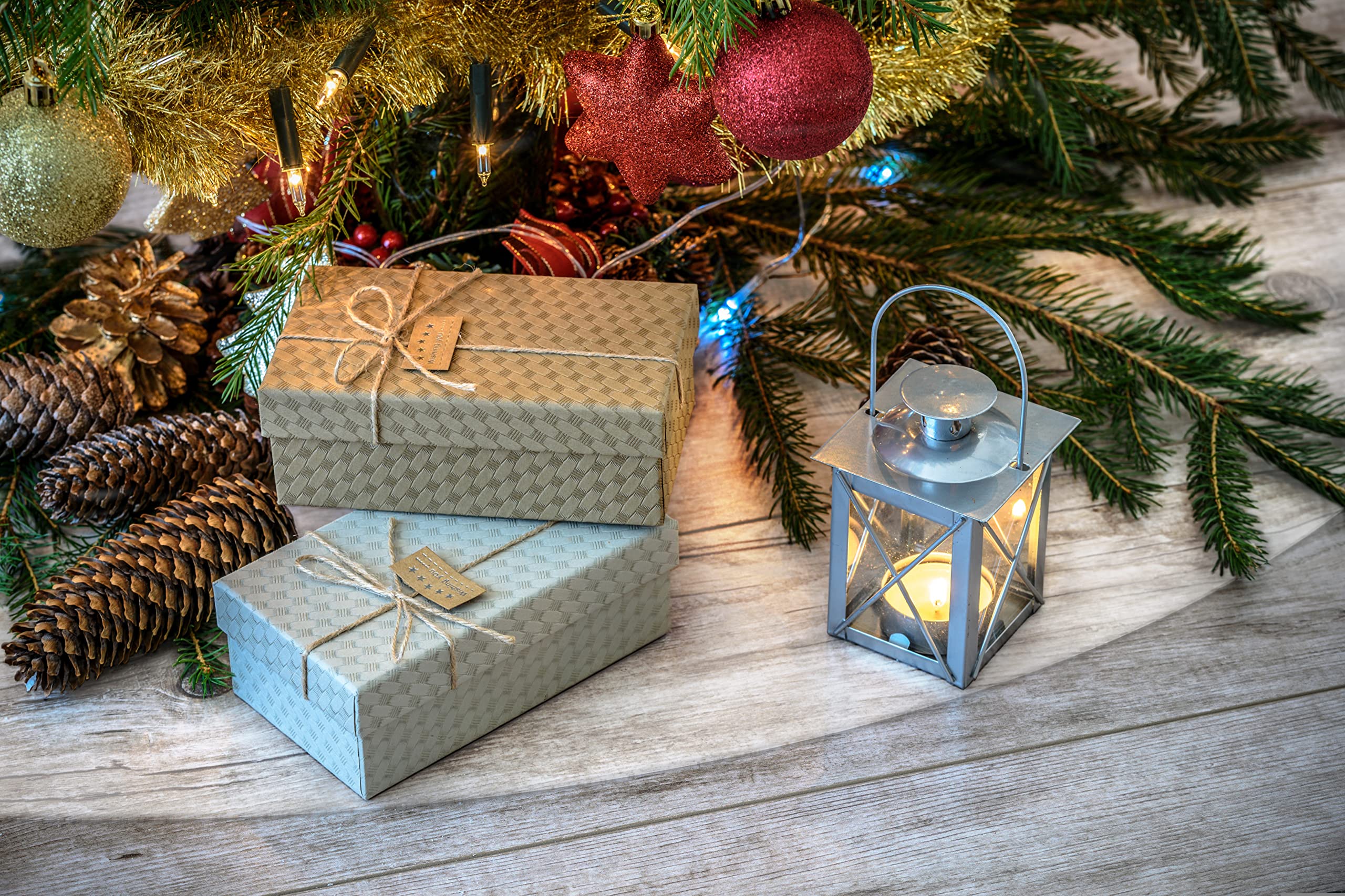 TEXMAXX® Weihnachtsbaumunterlage - Weihnachtsbaumdecke - Christbaumunterlage - Tannenbaumunterlage - PVC Folie 2 mm dick mit abgeschrägter Kante - transparente Unterlage - (120 cm Rund)