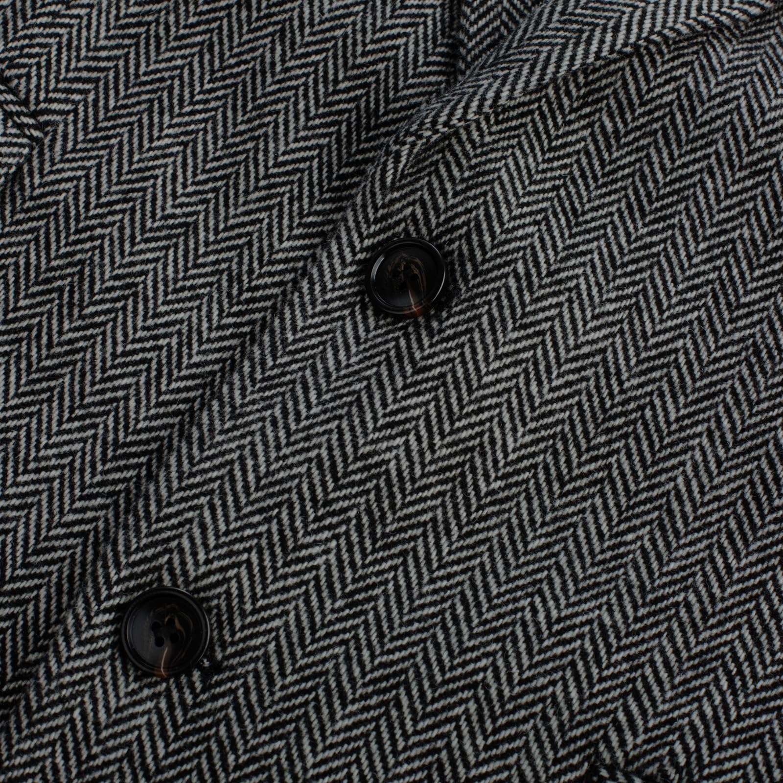 PJ PAUL JONES Giacca da uomo vintage British Blazer con 2 bottoni, in tweed