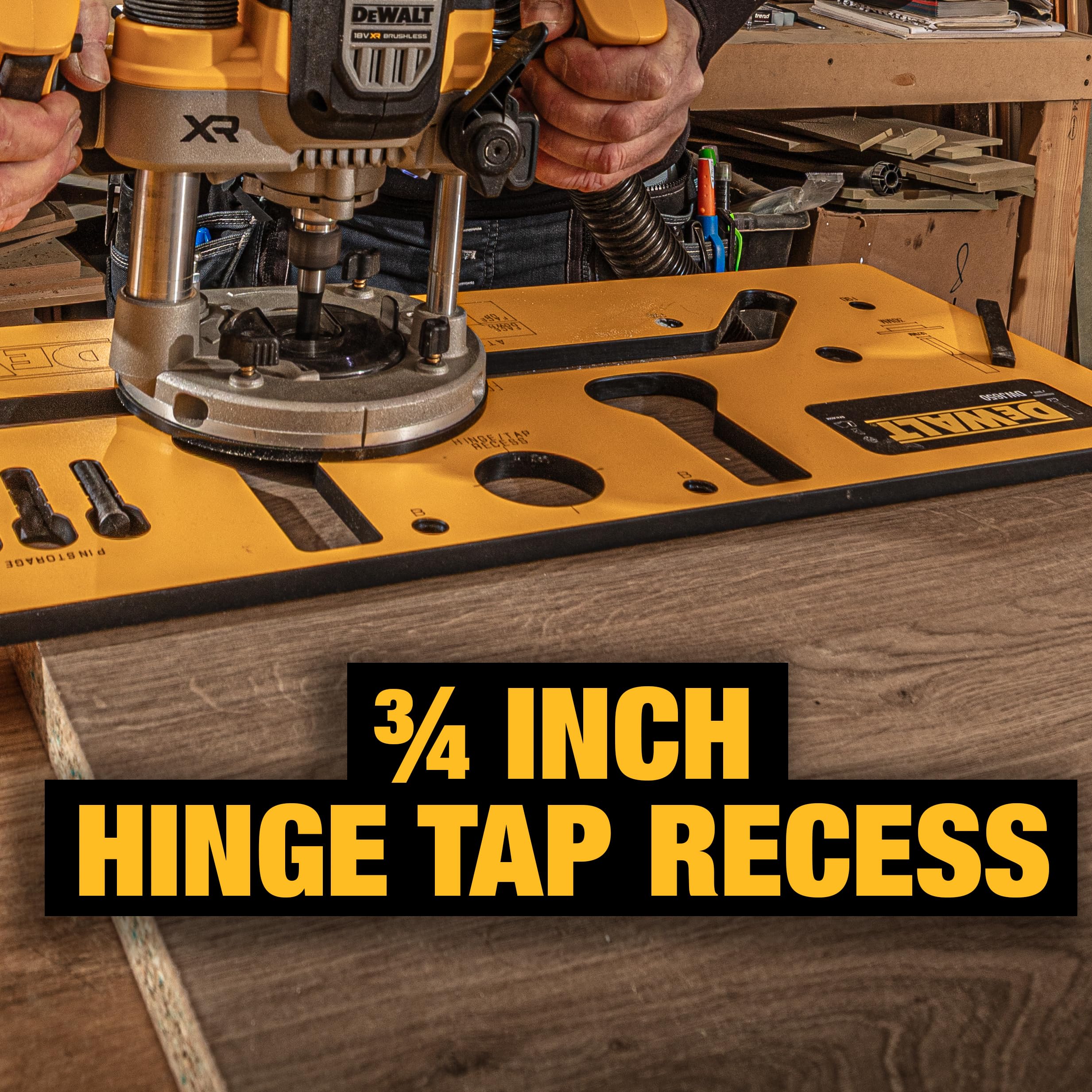 Dewalt 650mm Kitchen Worktop Jig with VisonLine® technology. Dewalt Router Jig with Dual Measurement for perfect cutting/joining of Kitchen Worktops - Image 4