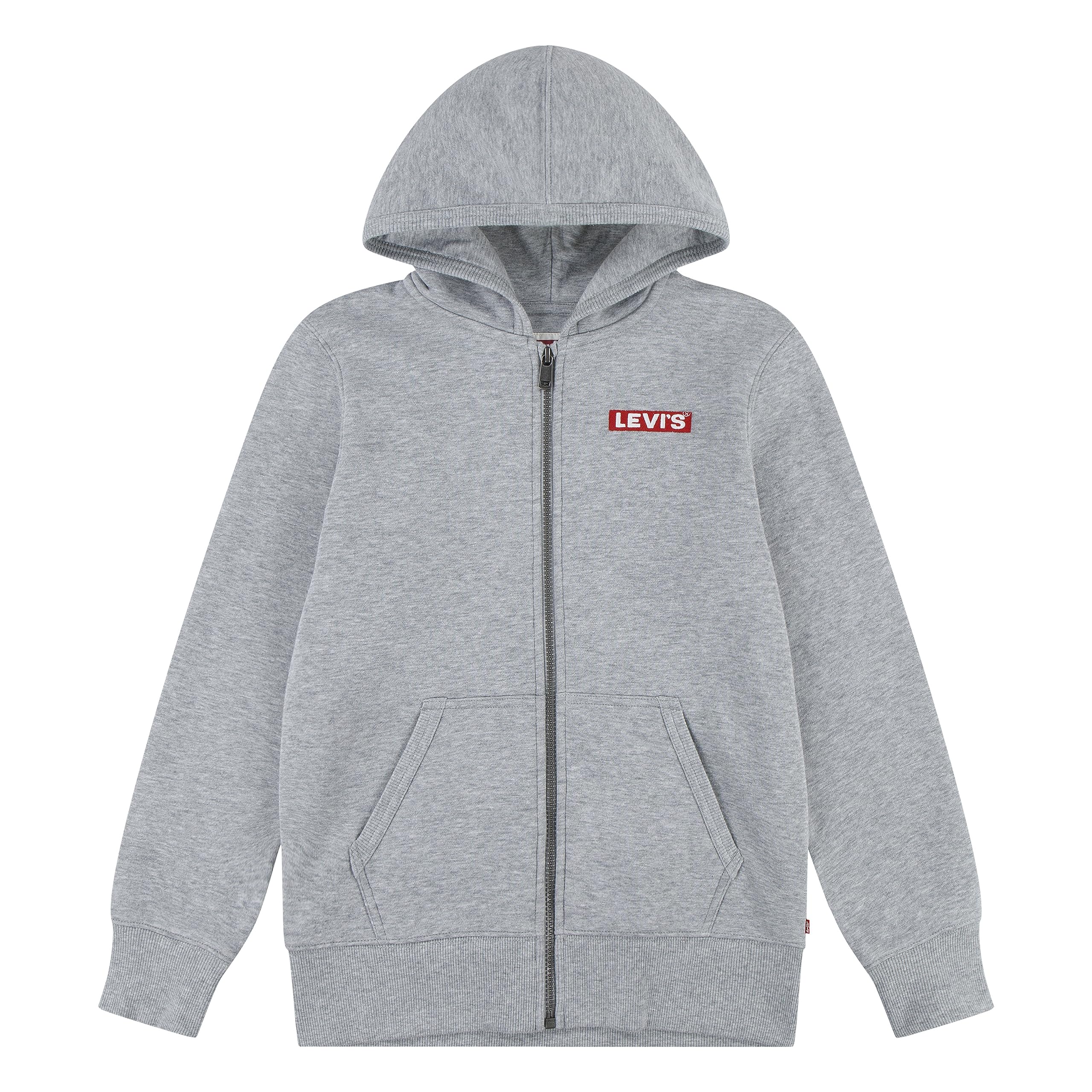 Levi's Kids Lvn boxtab full zip hoodie Jungen Grey Heather 10 Jahre