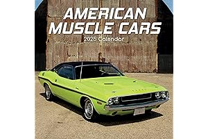 2023 Muscle Car Wall Calendar
