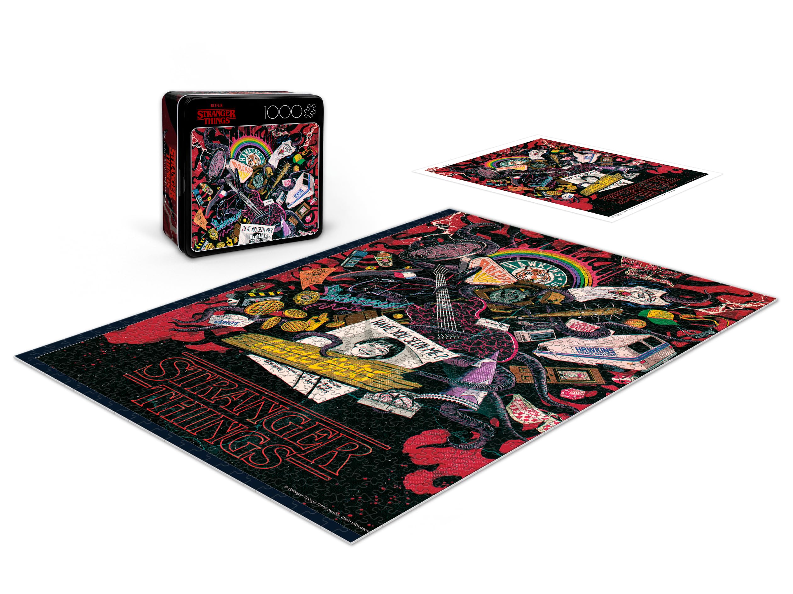 Amazon.com: Buffalo Games Stranger Things Castle Byers 1000 Piece