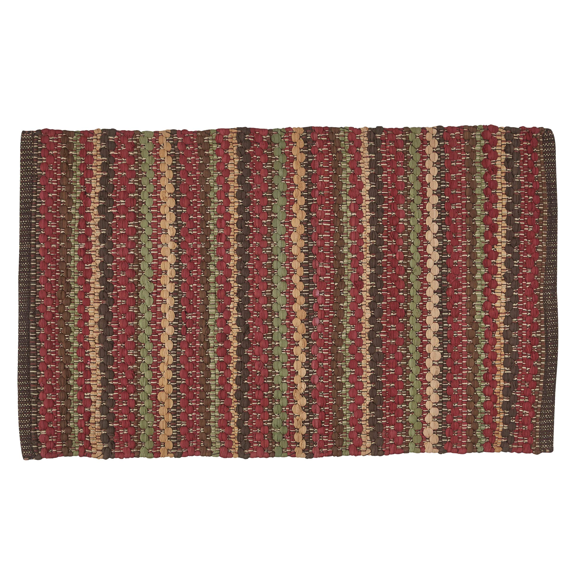 Park Designs High Rock Stripe Chindi Indoor Rug 2' x 3'