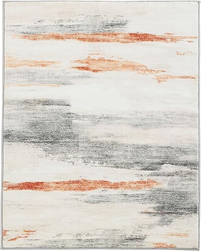 Miniatura 10 de Carvapet Alfombra de pasillo moderna de 2 x 6 con respaldo de goma, alfombra de pasillo moderna, ultra suave, lavable de pelo bajo, alfombra de