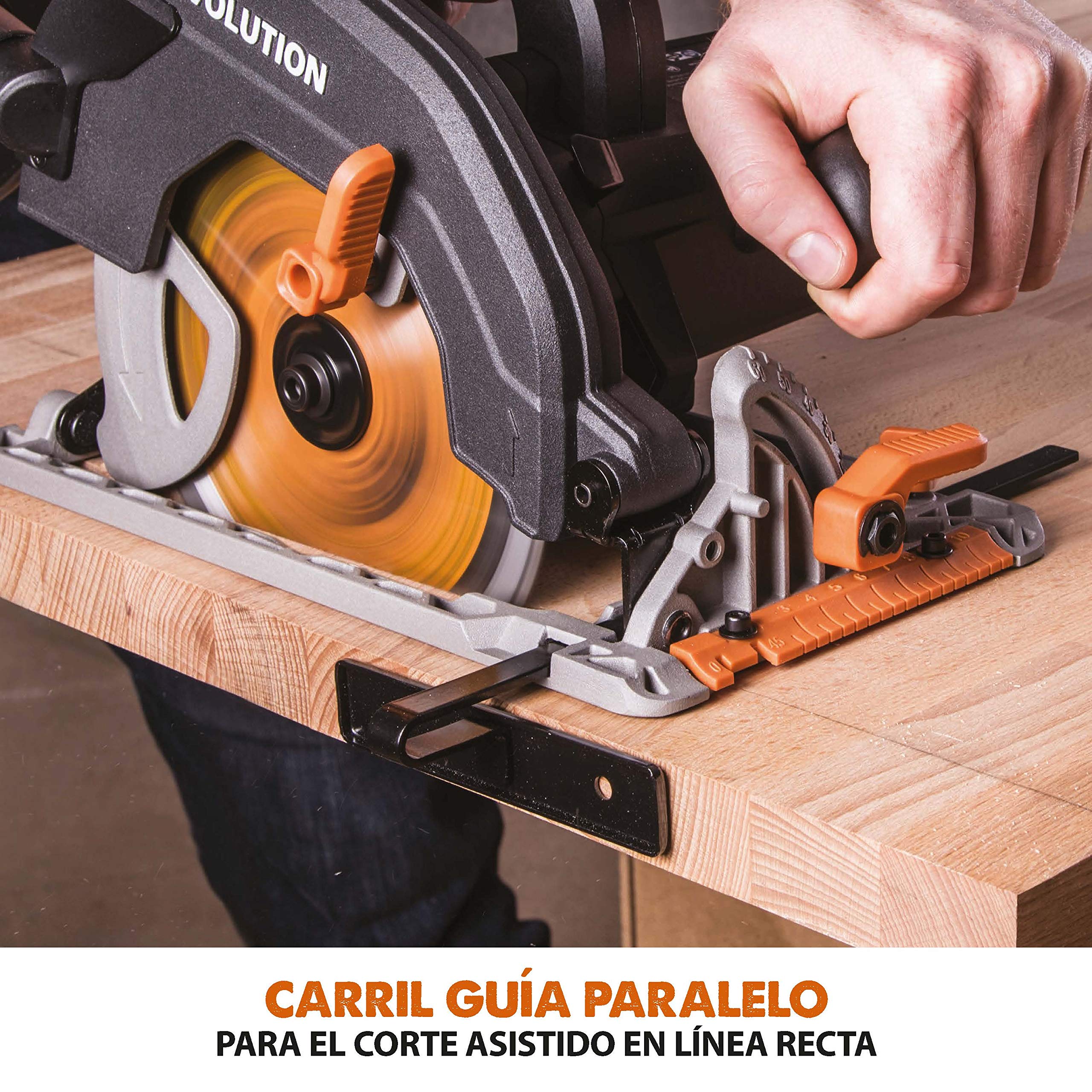 Evolution Power Tools - R185CCS Sierra circular multimaterial, 185 mm 230 V