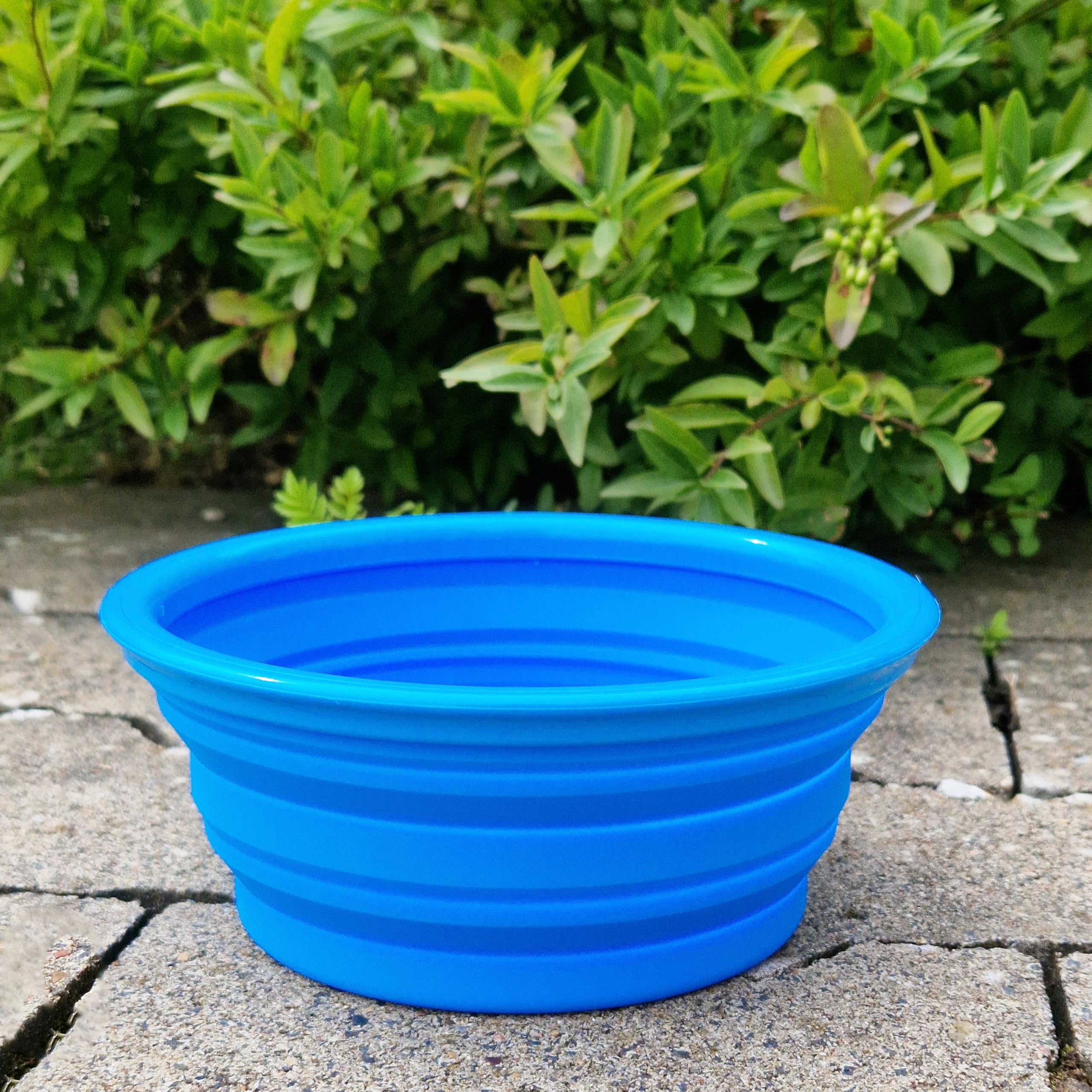 2 Bols En Silicone Pliables Big Buddy - Sans BPA - Pour Camping, Randonnée - Gris - Incassables Et Lavables
