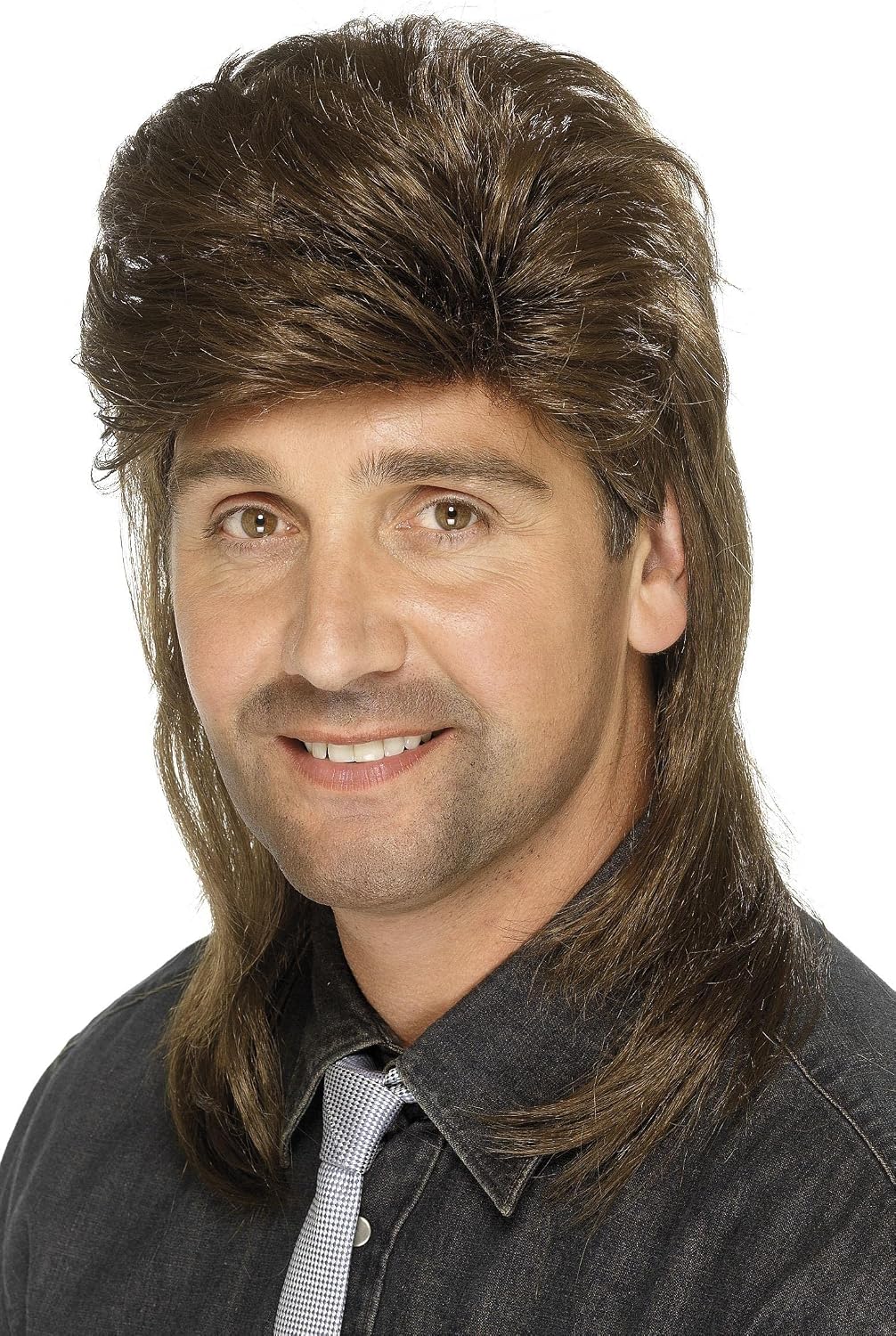 Smiffy's Men's Mullet Wig