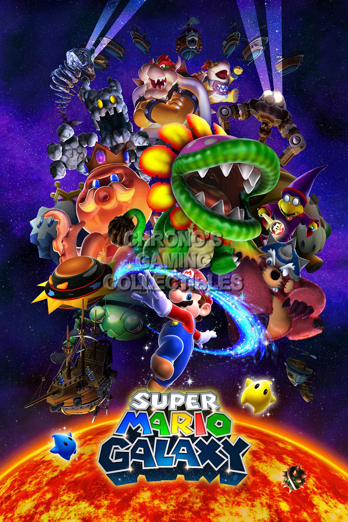 Amazon｜CGC Hugeポスター – Super Mario Galaxy Nintendo Wii U