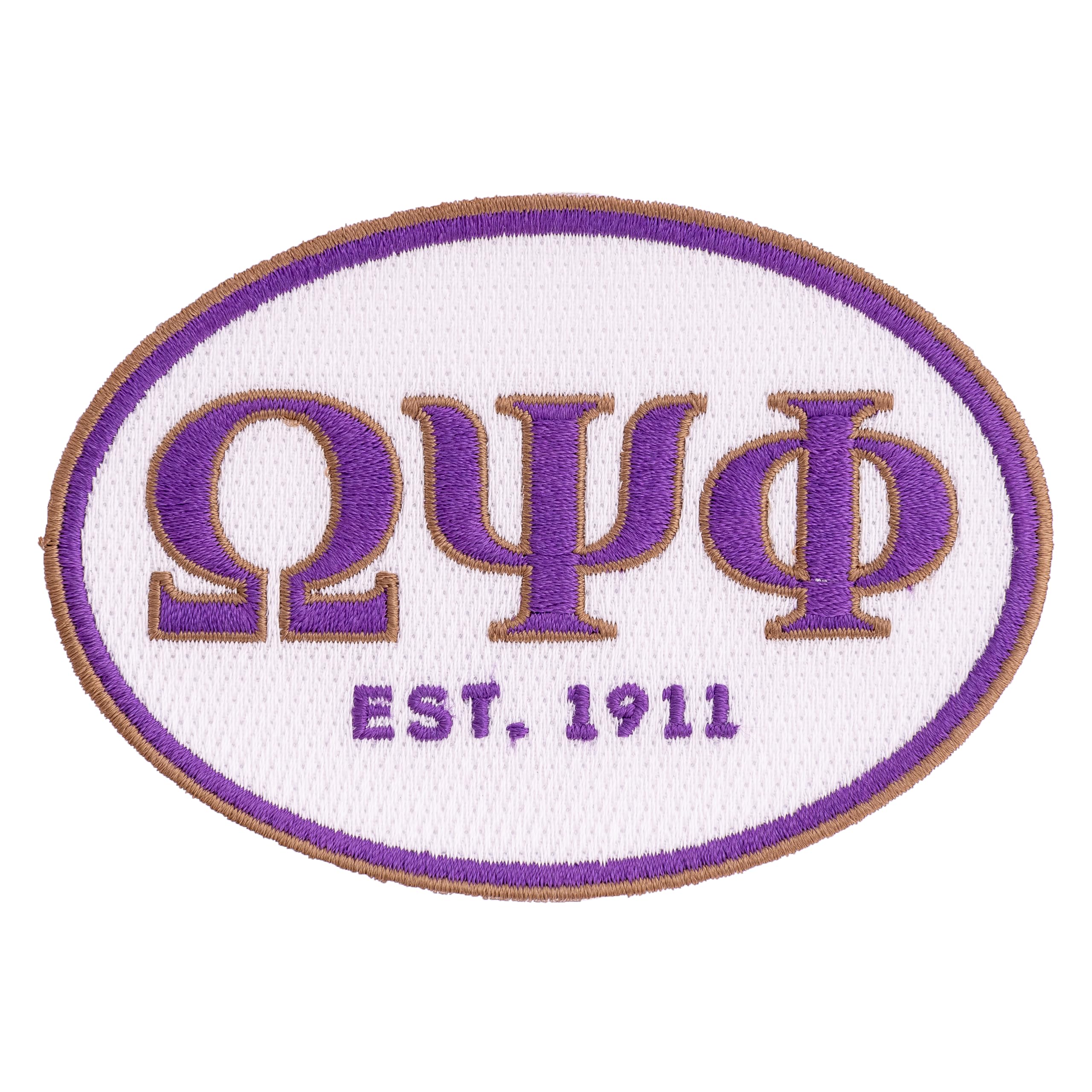 Desert Cactus Omega Psi Phi Patch – Embroidered Iron On/Sew On Applique for Blazers, Jackets, Backpacks, Bags, Hats & Tactical Gear – OPP Omega Ques (Design C)