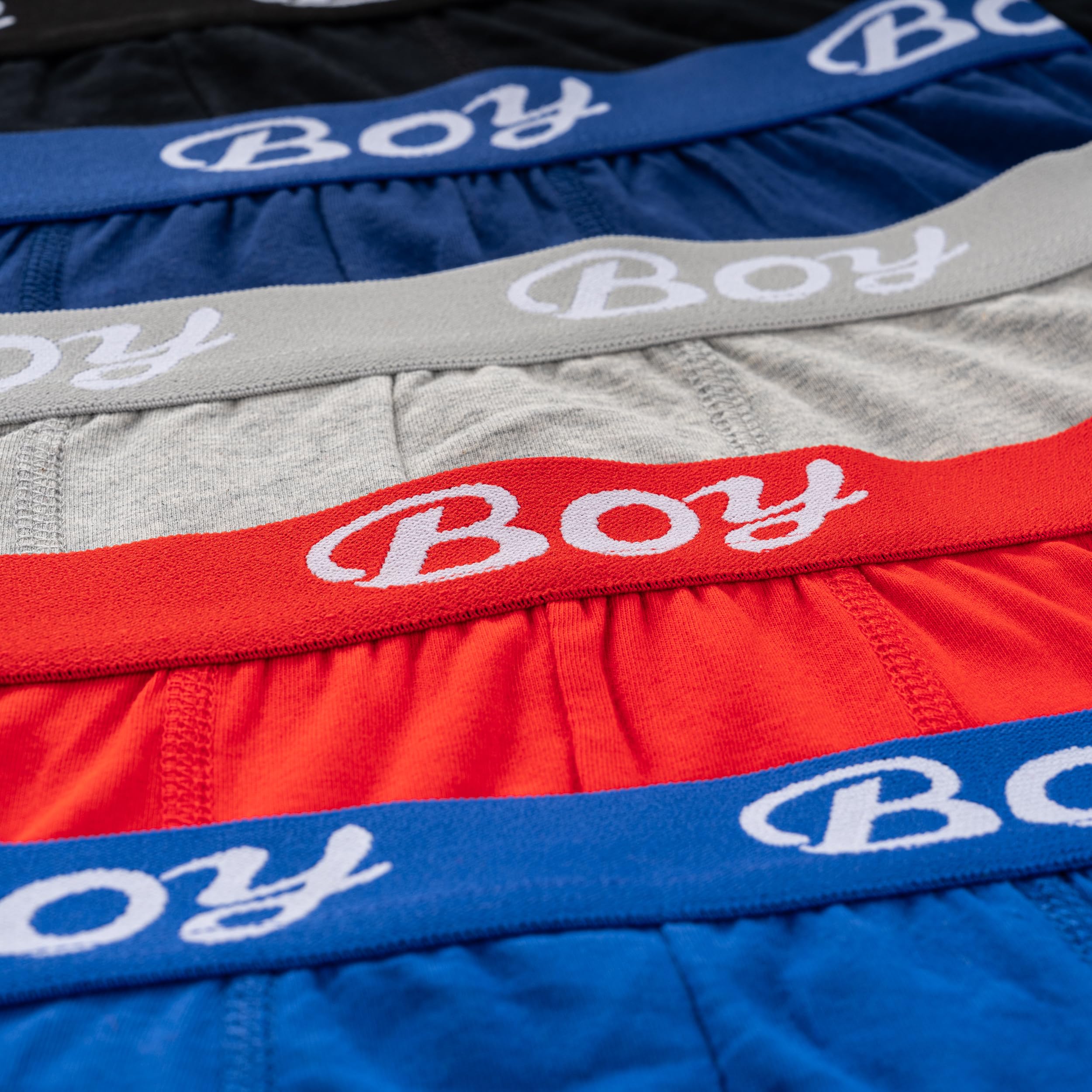 LOREZA ® 10 chłopięcych bokserek bawełnianych, rozmiar 92-170