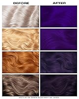 Vista 3 de Lunar Tides - Color de cabello semipermanente (43 colores) (Violeta oscuro, 4 onzas líquidas)