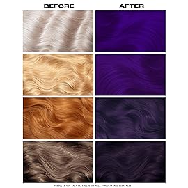 Lunar Tides Semi-Permanent Hair Color (43 colors) (Dark Violet, 8 fl. oz.)