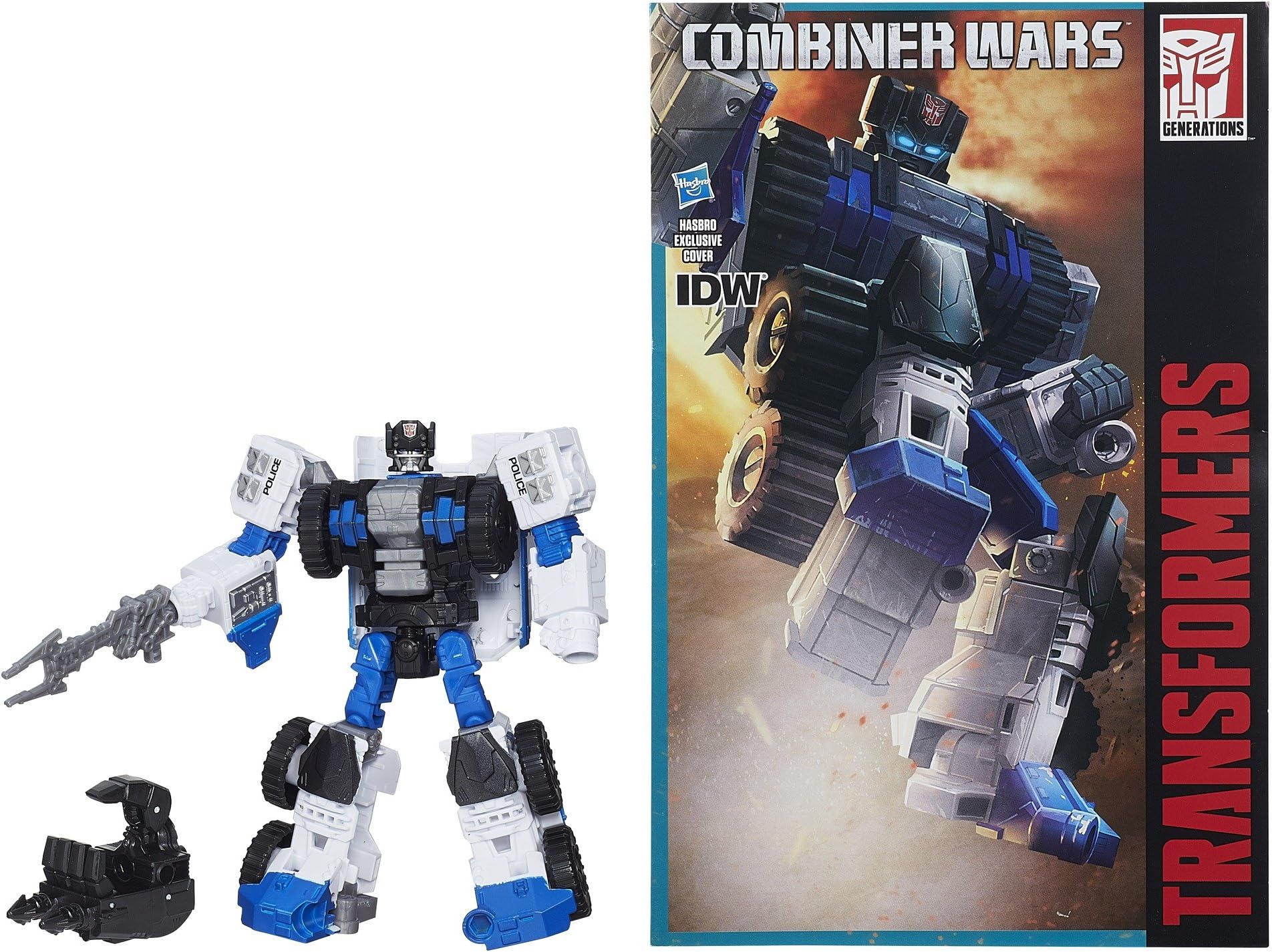 Transformers Generations Combiner Wars Deluxe Class Protectobot Rook Figure