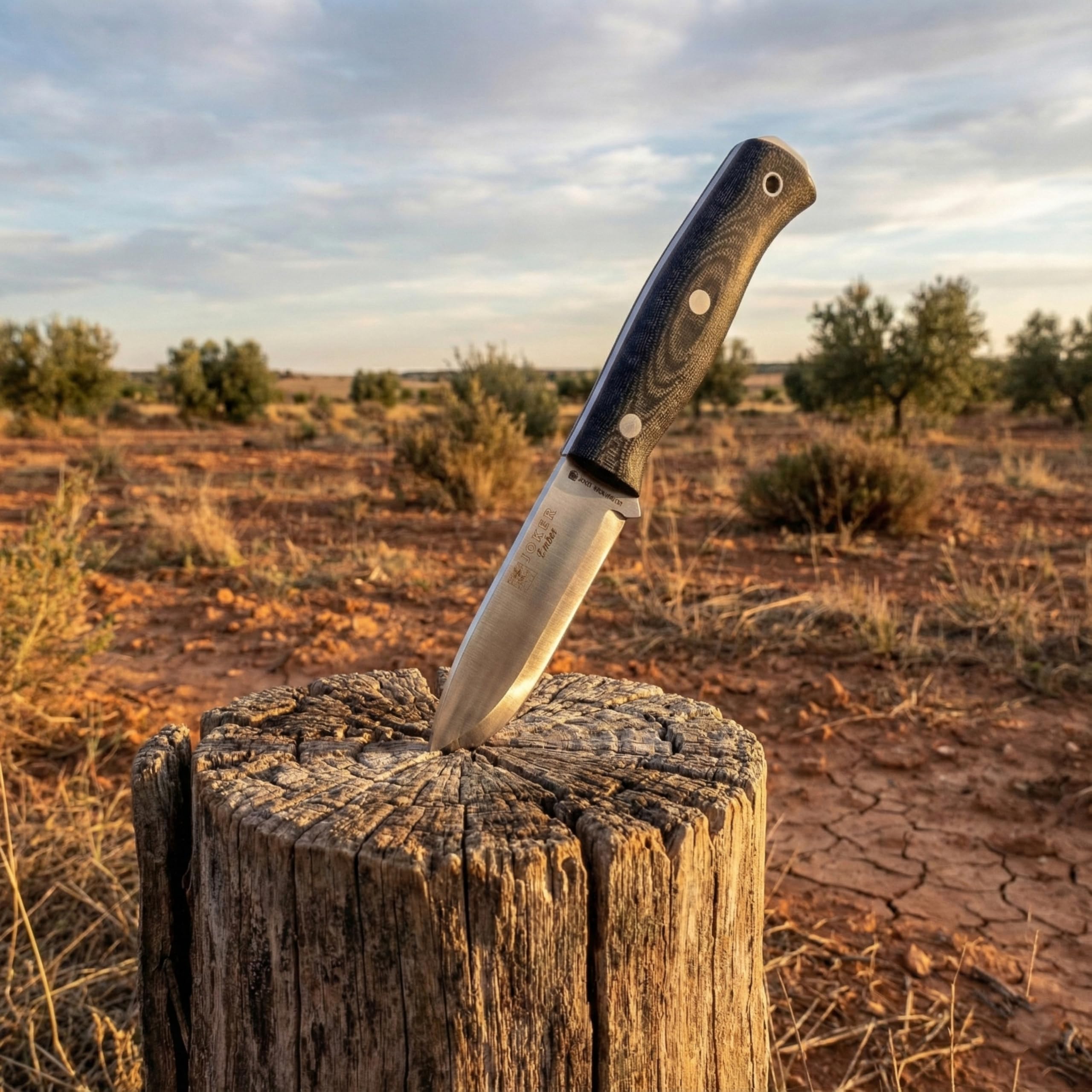Amazon.com : Joker Ember Scandi CM122 Outdoor Tool with Leather