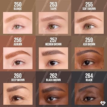 MAYBELLINE Brow Ultra Slim Defining Eyebrow Pencil - Medium Brown 257