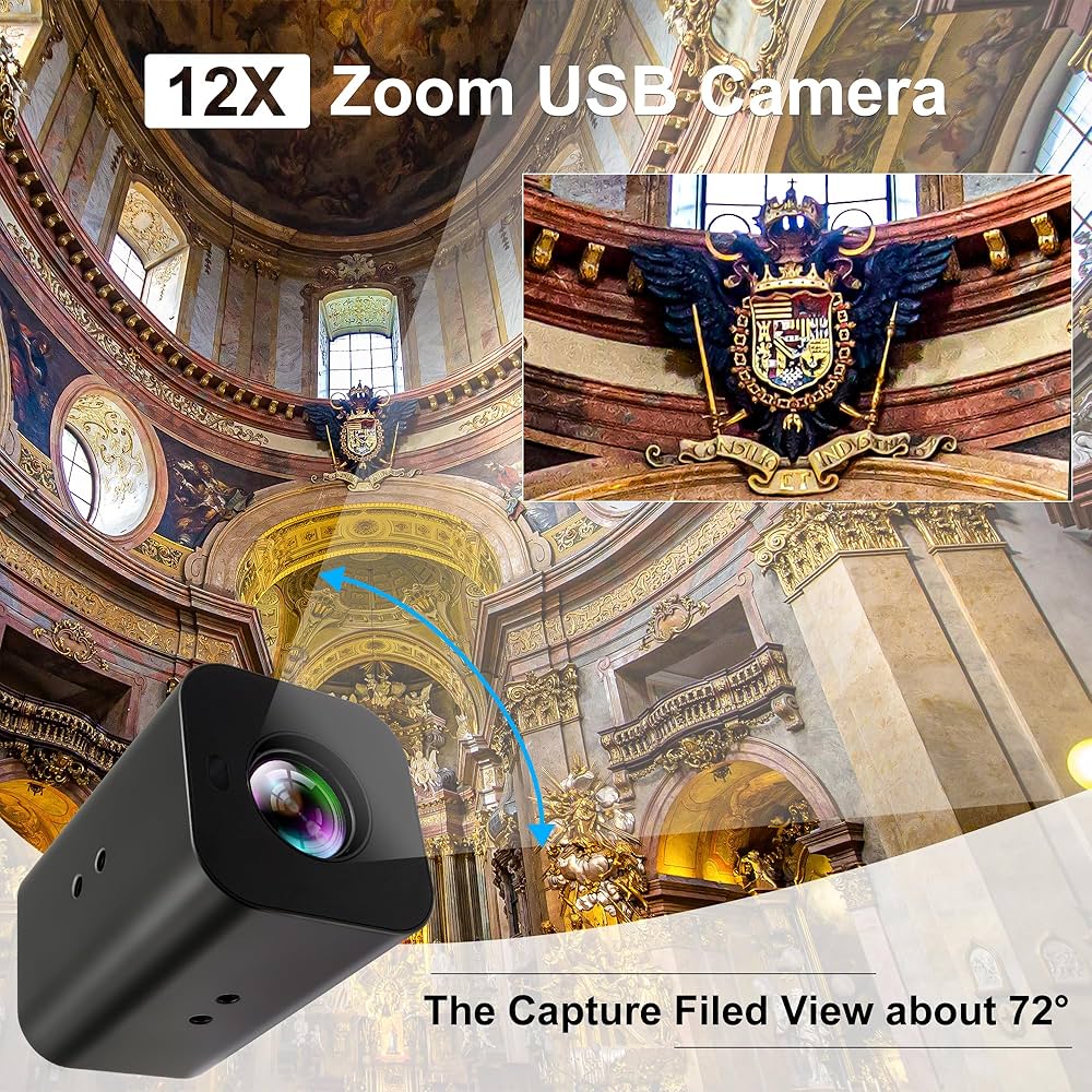 HDMI 12倍ズーム USB ウェブカメラ ELPCAM 4K 60FPS Amazon.co.jp: HDMI 12倍ズーム USBカメラ ELPCAM 4K オート