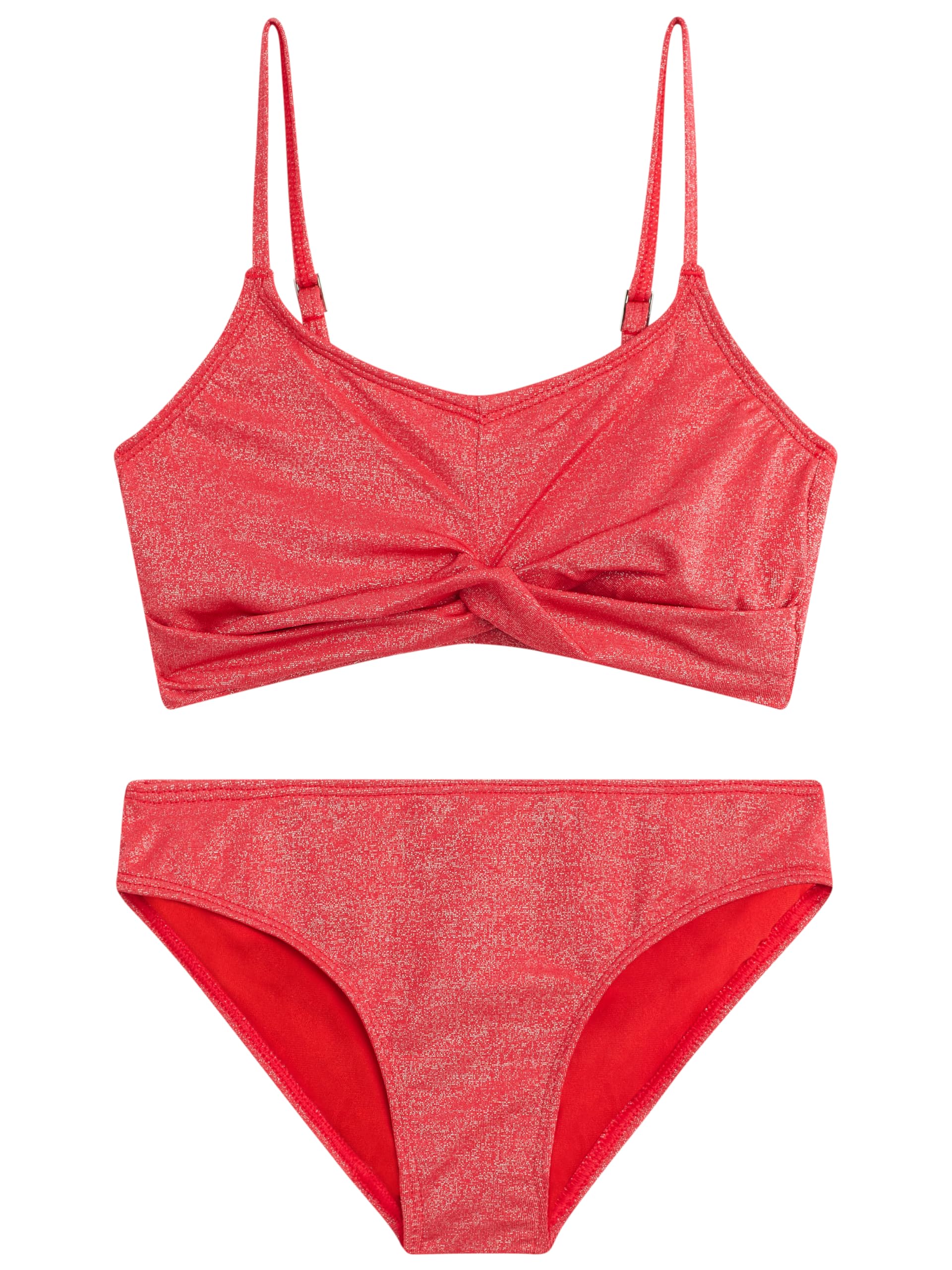 Kanu Surf Girls' Gracie Beach Sport UPF 50 Sparkle Bikini