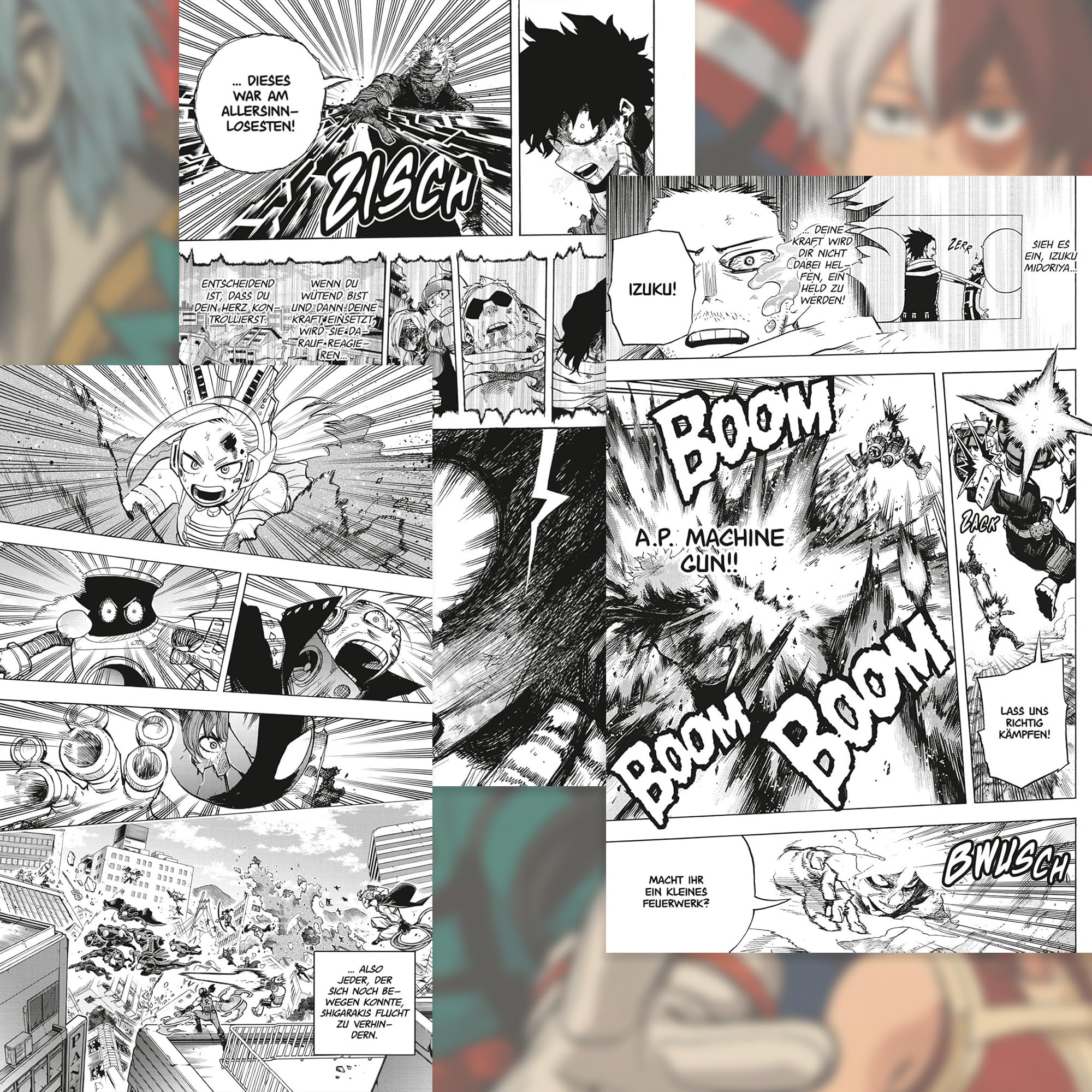 My Hero – Manga Set Deutsch (Bände 29–35) - MHA Box Edition - Shonen Jump Reihe für Anime & Manga Fans - Komplettsammlung Teil 4 mit exklusivem Comic-Lesezeichen - Carlsen Manga