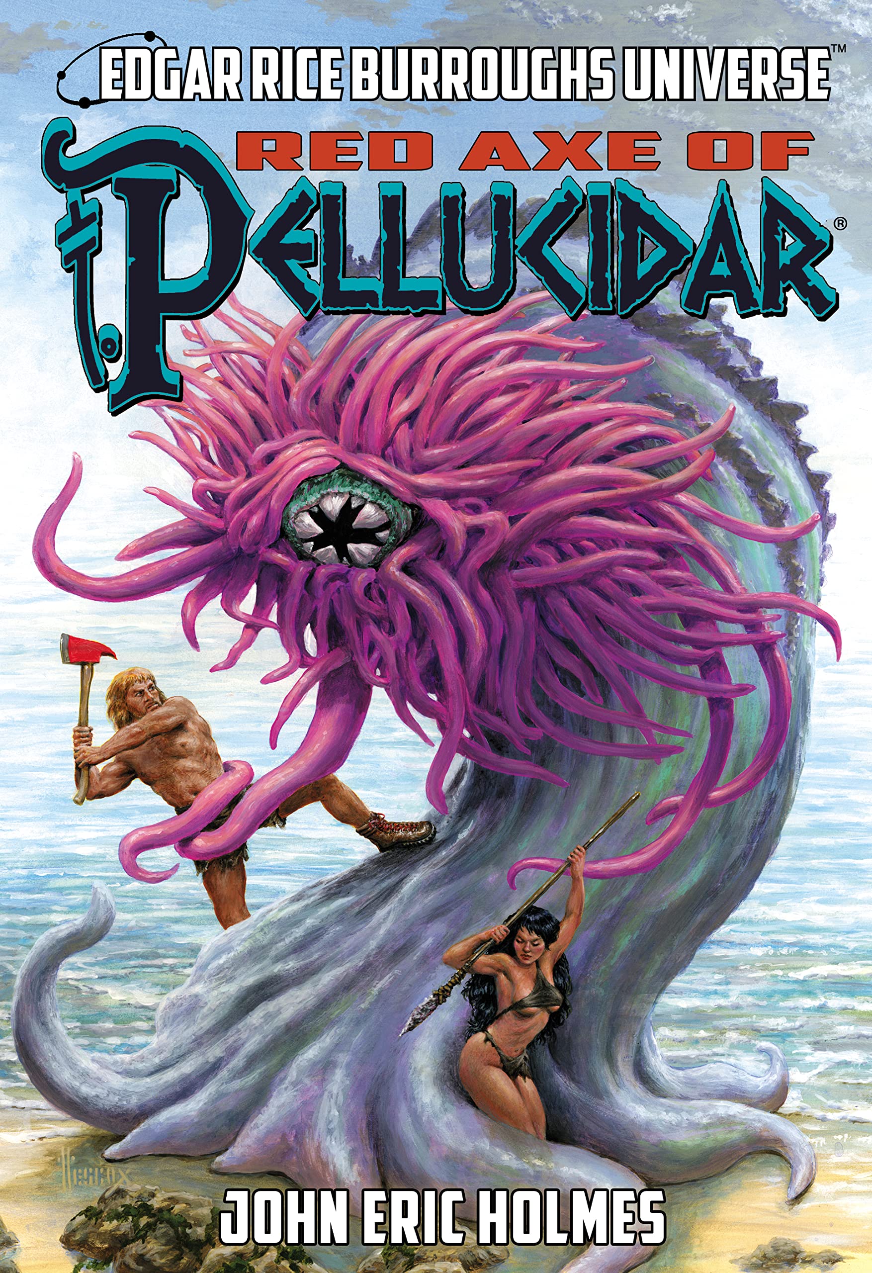 Book cover for Red Axe of Pellucidar