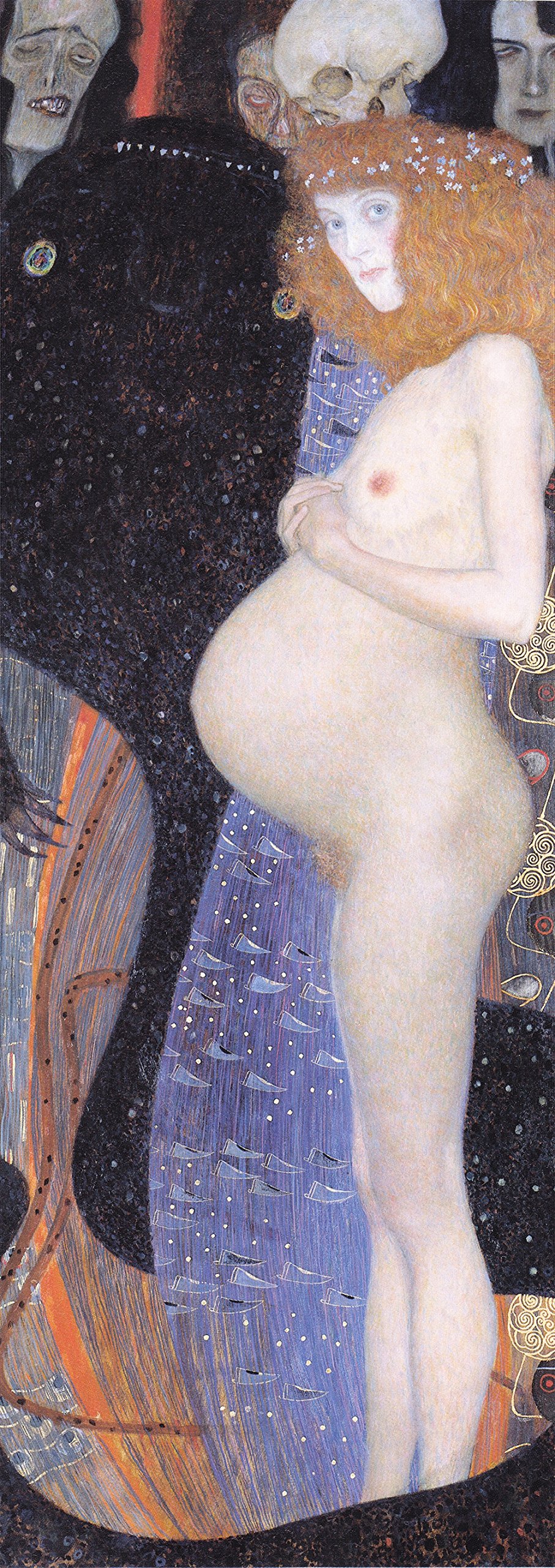 Tableau Klimt Hoffnung I 1903 Une Œuvre d'Art Captivante