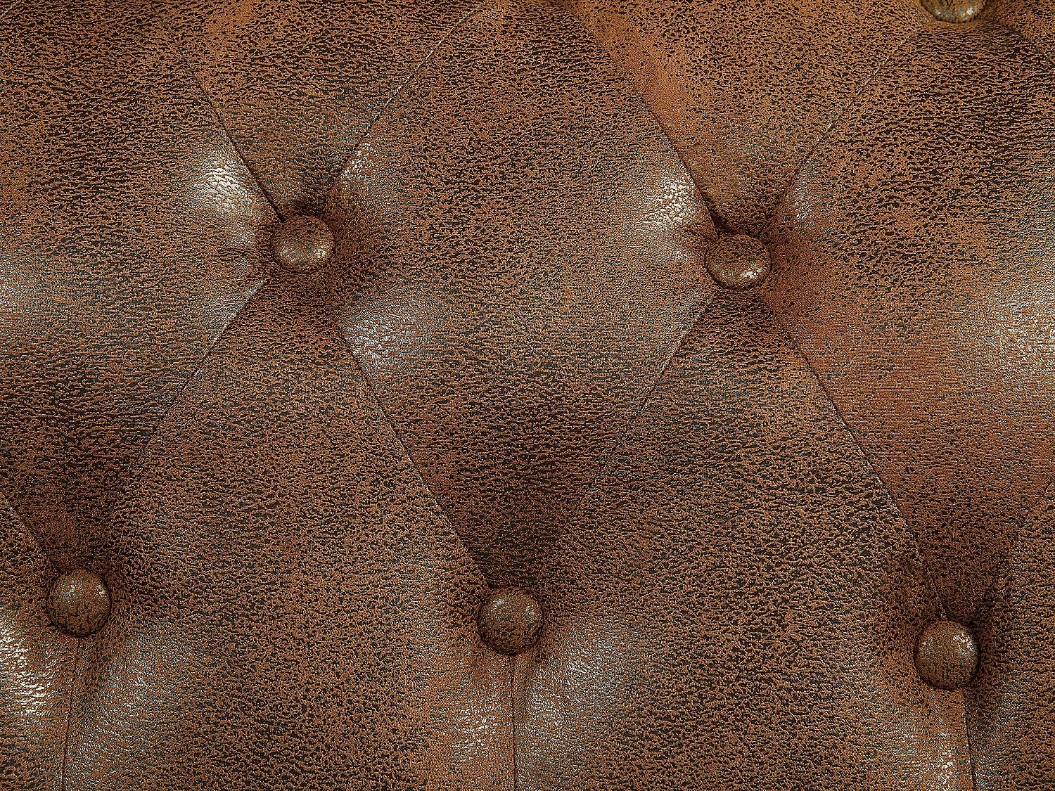 Close-up image of a sofa leg attached to the base