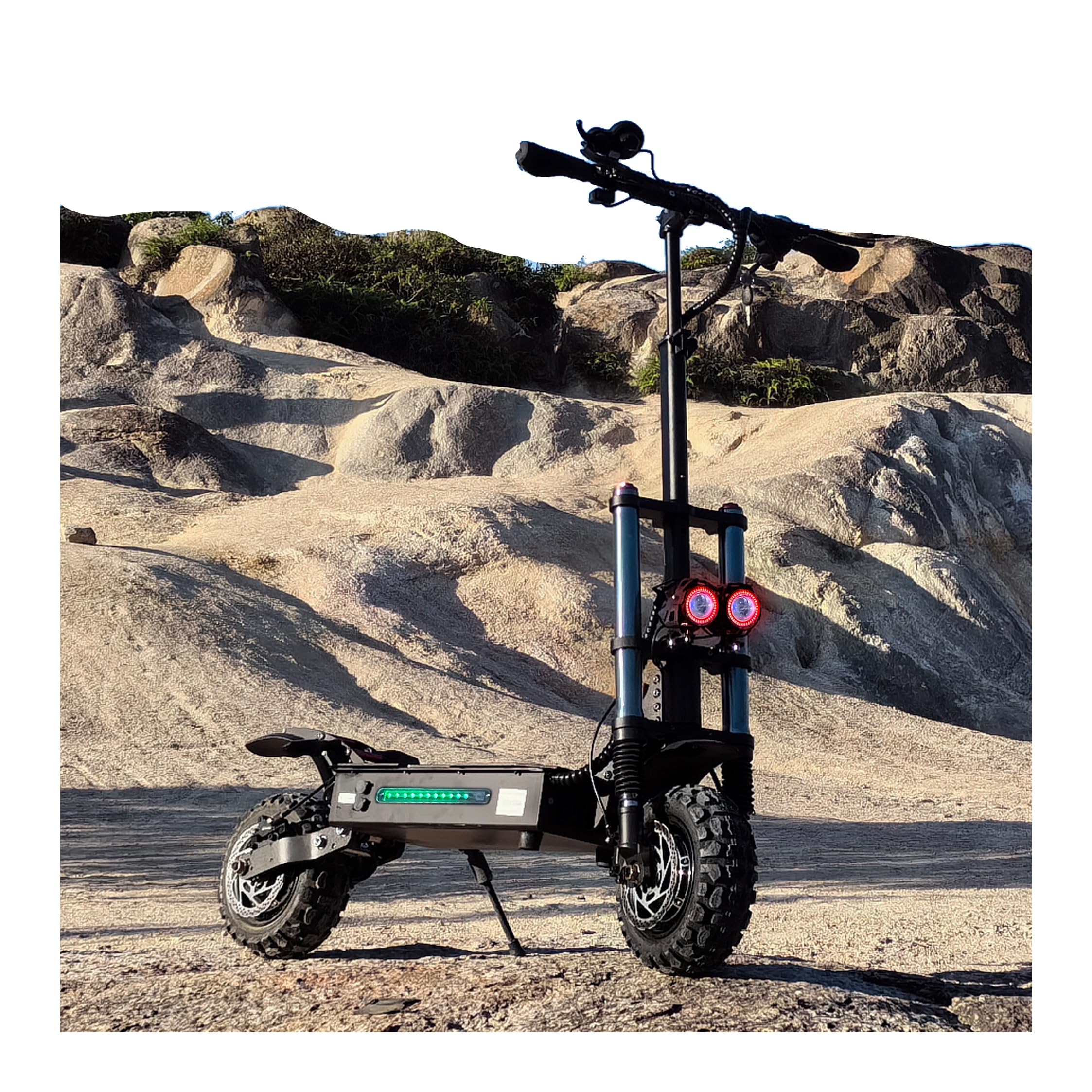 60v Fastest 6000W Dual Motor Electric Scooter Fast 55 mph for BOYUEDA S3 Off Road Fast Electric Scooter