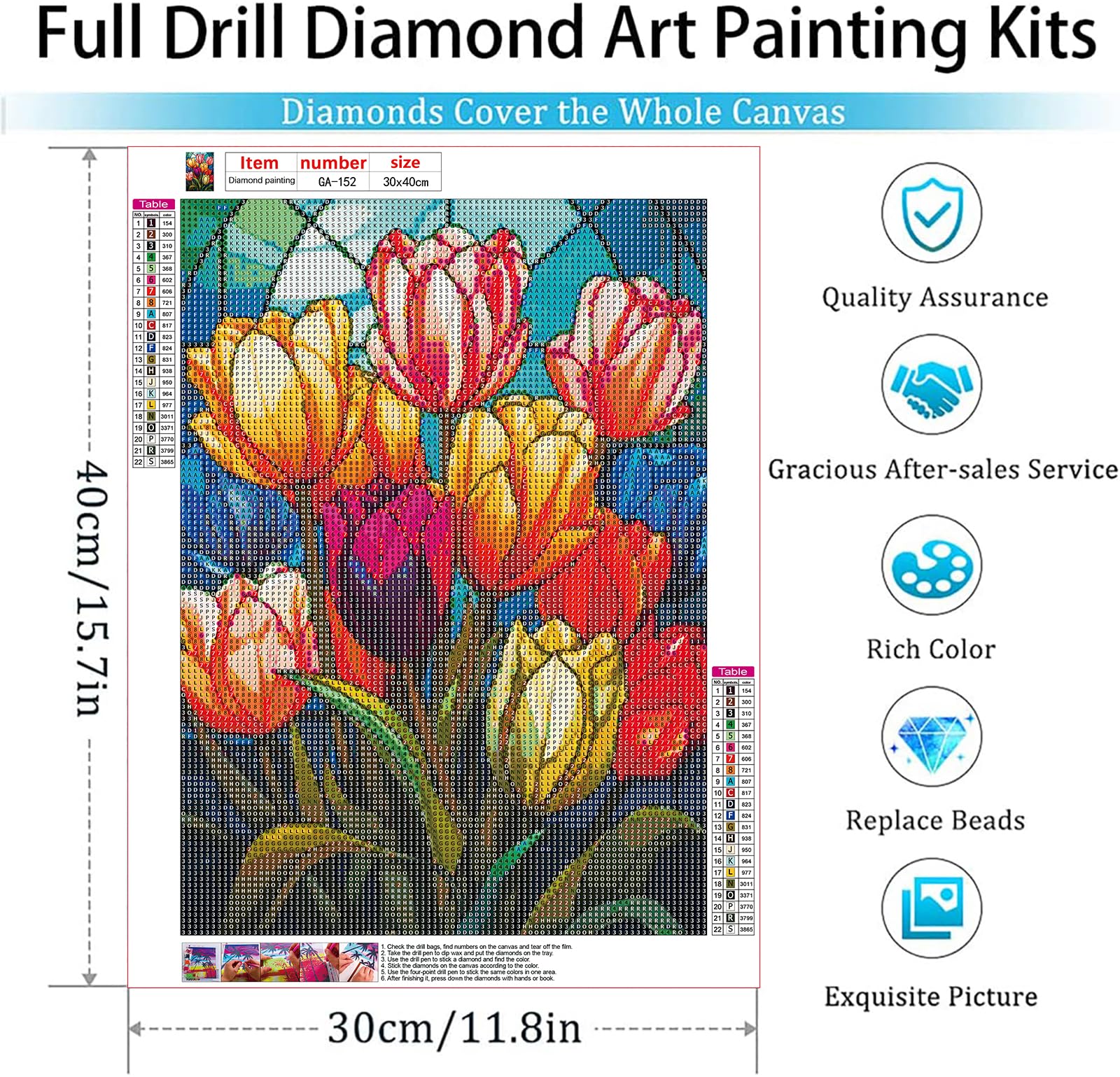 Amazon.com: GemZono Diamond Painting Kits for Adults,Diamond