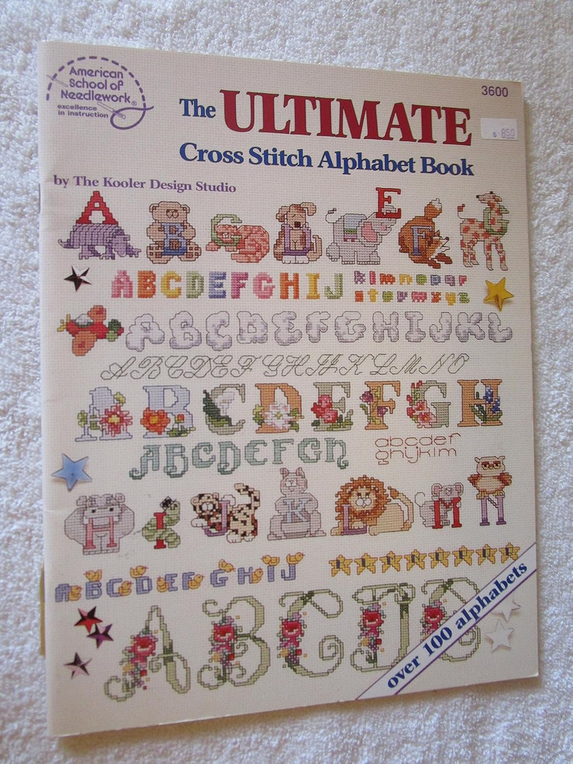 The Ultimate Cross Stitch Alphabet Book The Kooler Design Studio