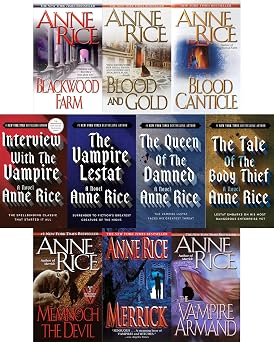 Vampire Chronicles Series 10 Books Set Book #1 - Book #10