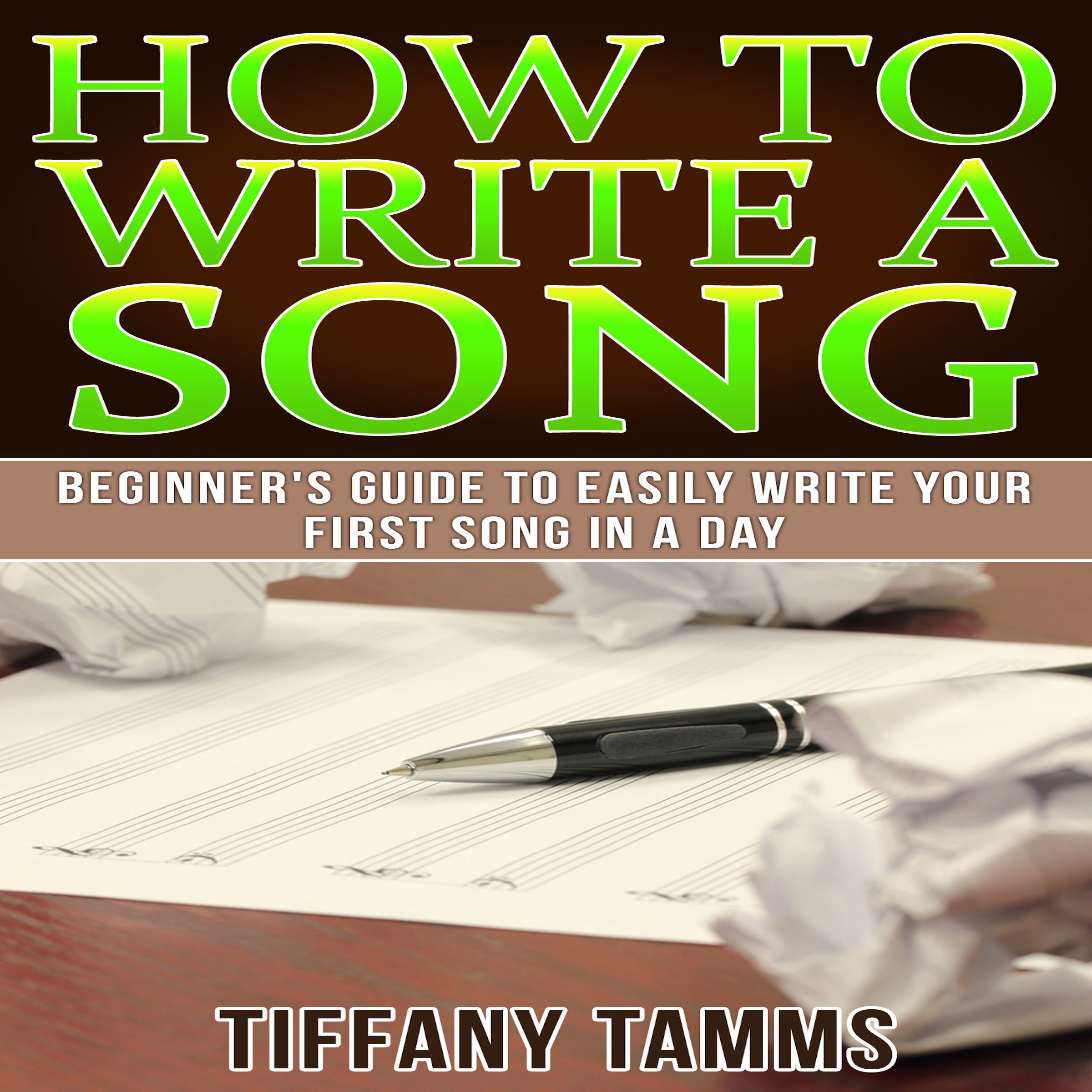 Cover art for How to Write a Song