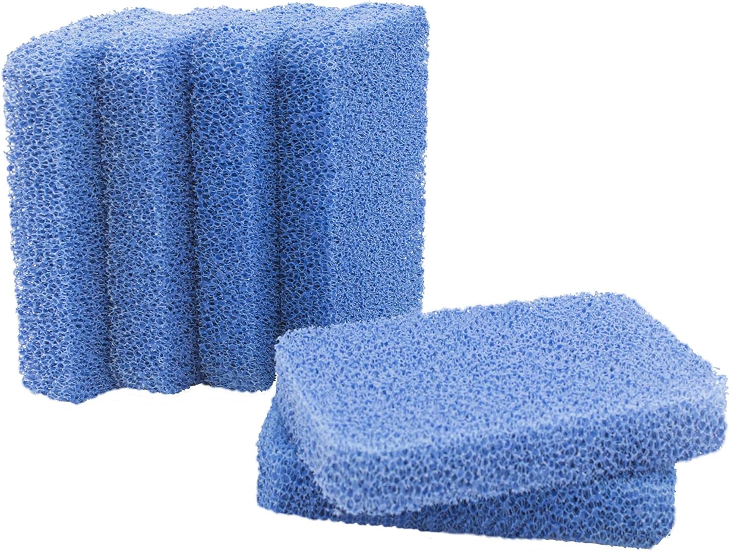 Up To 50% OFF Sinkology SSCRUB-101-6 Breeze Non-Scratch and Odor Resistant Silicone Scrubber Package of 6 Sponges, Blue, 6 Piece