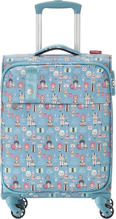 Valigia colorata Lil'Ledy: conchiglia morbida zaino a conchiglia rigida  trolley borsetta per bambini in look Kawaii : Amazon.it: Valigeria
