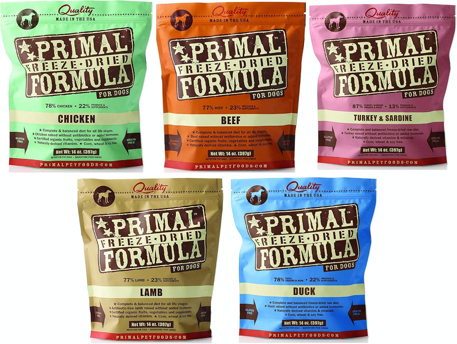 freeze dried primal