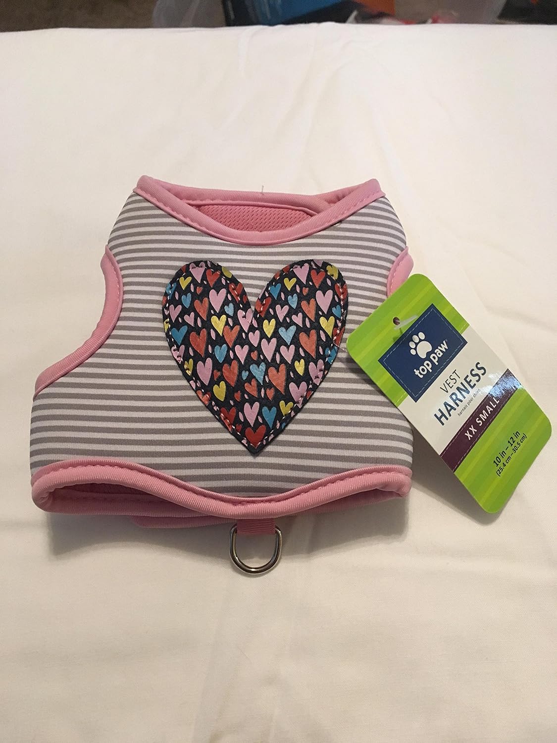 TOP PAW Comfort Vest Harnesses for Dogs (Heart XXS) Pet