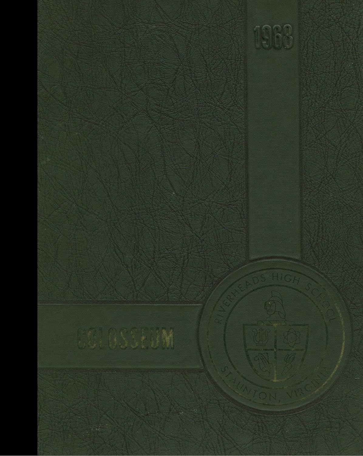 (Reprint) 1968 Yearbook Riverheads High School, Staunton, Virginia