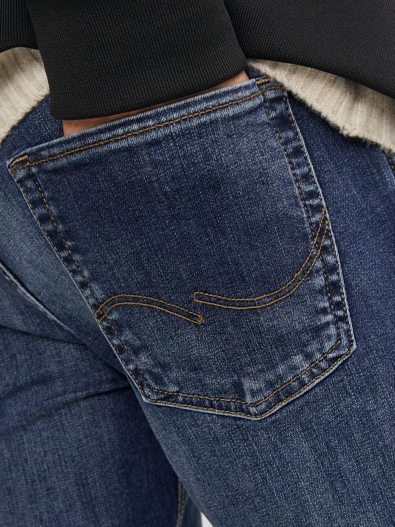 Jack & Jones Jjiliam Jjoriginal Agi 005 Noos Jeansy o dopasowanym kroju Mężczyźni